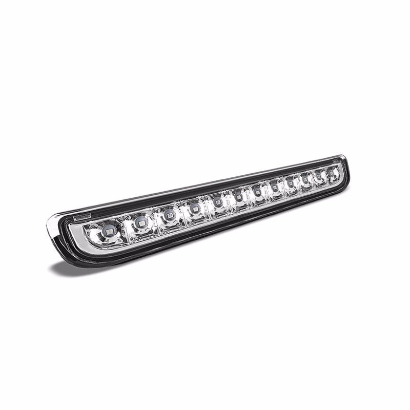 Chrome Housing Clear Len Third Brake Red LED Light For 07-14 FJ Cruiser DOHC-Exterior-BuildFastCar