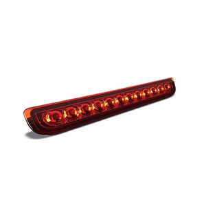 Chrome Housing Red Len Third Brake Red LED Light For 07-14 FJ Cruiser 4.0L DOHC-Exterior-BuildFastCar