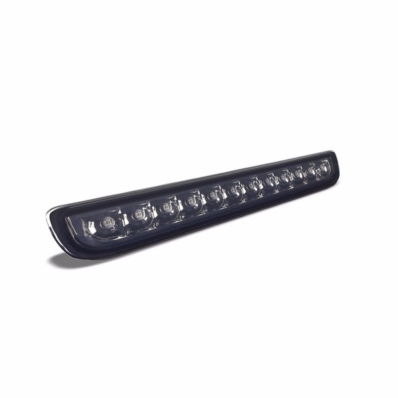 Chrome Housing Smoke Len Third Brake Red LED Light For 07-14 FJ Cruiser DOHC-Exterior-BuildFastCar