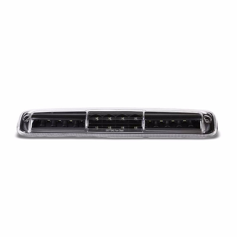 Black Third Brake/Reverse Red/White LED Light For 99-07 Sierra HD/Classic V8/V6-Exterior-BuildFastCar