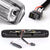Clear Third Brake/Reverse Red/White LED Light For 99-07 Sierra HD/Classic V8/V6-Exterior-BuildFastCar