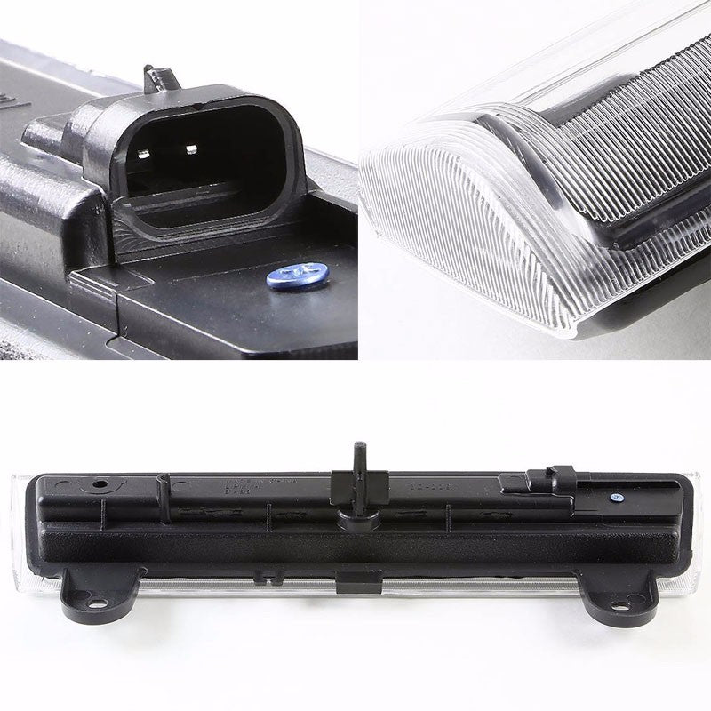 Chrome Housing Clear Len Third Brake/Reverse LED Light For 00-06 Yukon/Tahoe/XL-Exterior-BuildFastCar