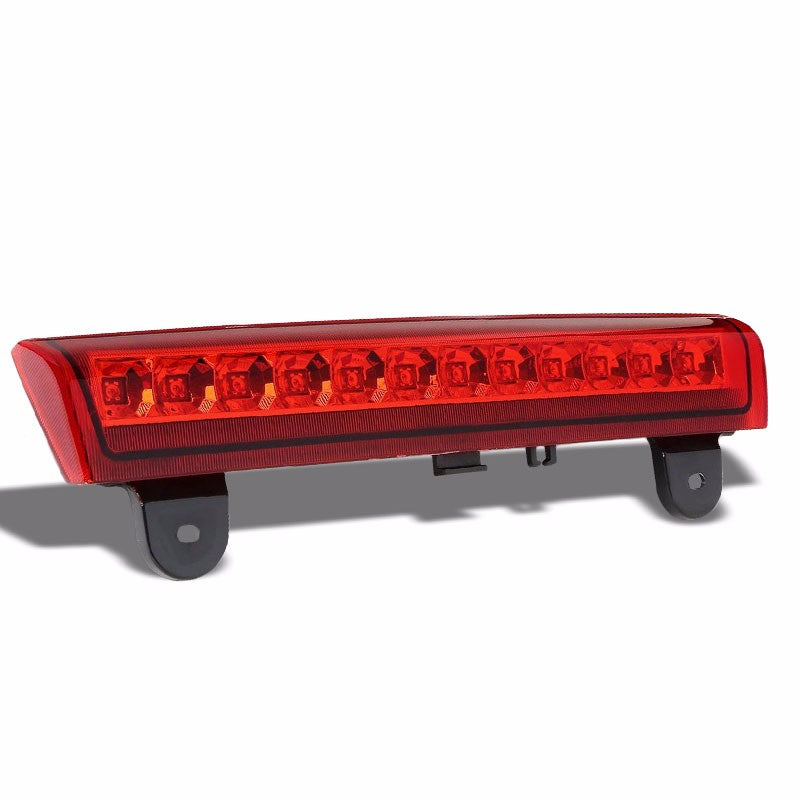 Chrome Housing Red Len Third Brake/Reverse LED Light For 00-06 Yukon/Tahoe/XL-Exterior-BuildFastCar