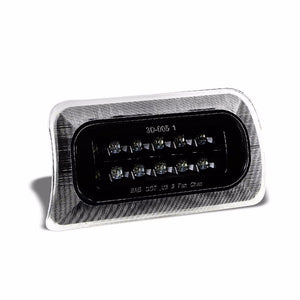 Black Housing Clear Len Third Brake LED Light For GMC/Chevy 94-03 Sonoma/S10-Exterior-BuildFastCar