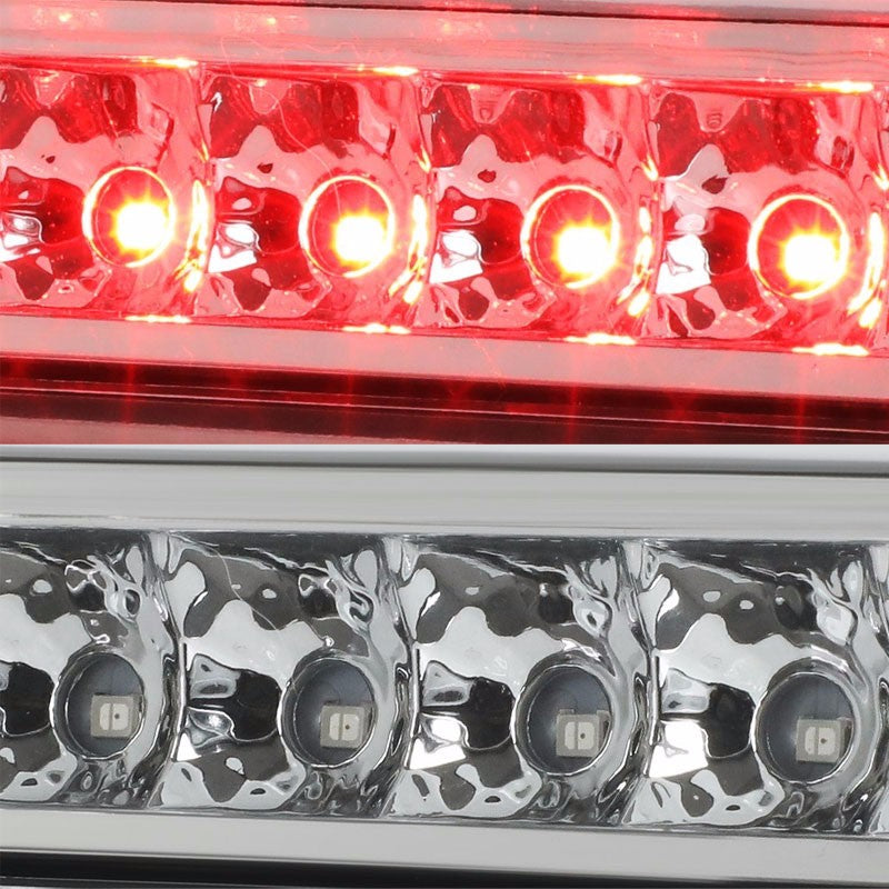 Chrome Housing Clear Len Third Brake LED Light For Honda 94-97 Passport/Rodeo-Exterior-BuildFastCar