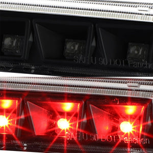 Black Housing Smoke Len Third Brake LED Light For 93-95 Pathfinder WD21 3.0L V6-Exterior-BuildFastCar