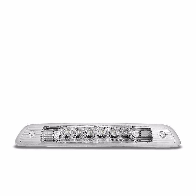 Chrome Housing Clear Len Third Brake Red LED Light For 01-03 Highlander XU20-Exterior-BuildFastCar