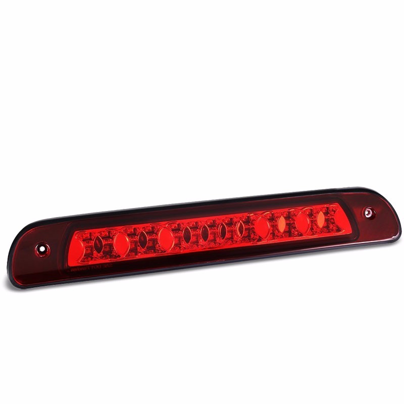 Chrome Housing Red Len Rear Third Brake Red LED Light For Toyota 00-06 Tundra-Exterior-BuildFastCar