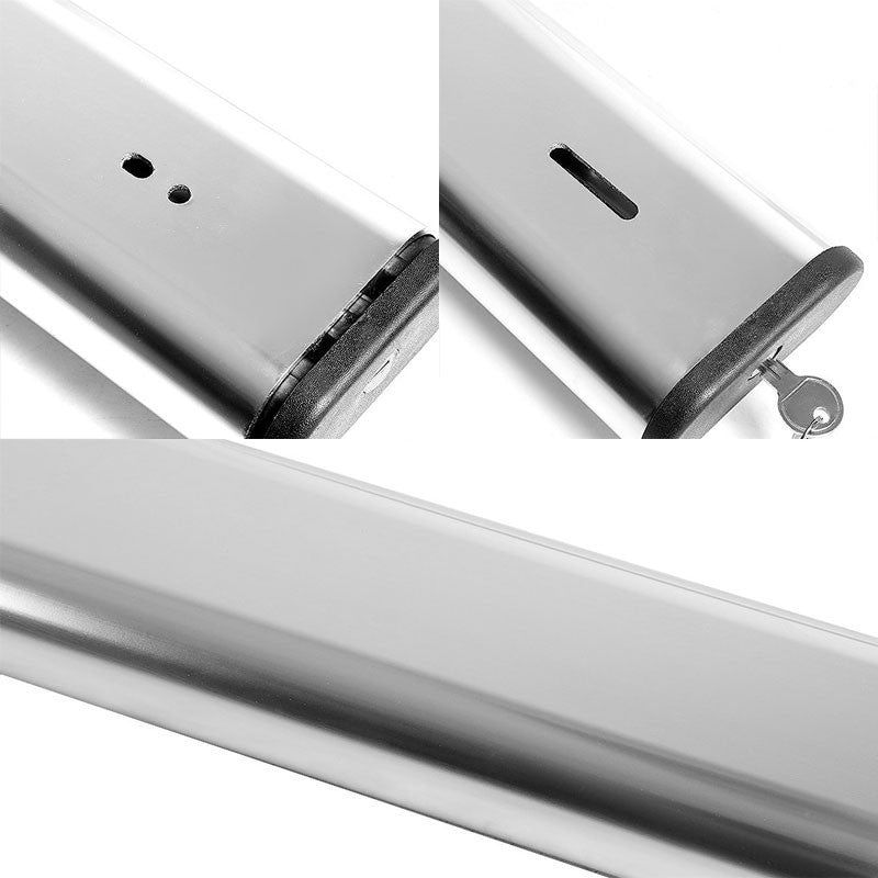 Black Front Bull Bumper Brush Grille Guard+Roof Rack For 03-09 Hummer H2 4DR-Exterior-BuildFastCar