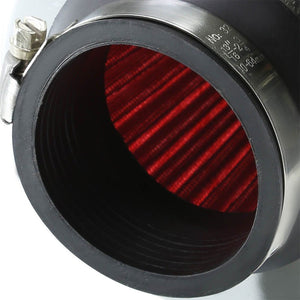 Black Shortram Air Intake/Red Taper Filter+Blue Hose For Scion 12-14 iQ US-Spec-Performance-BuildFastCar