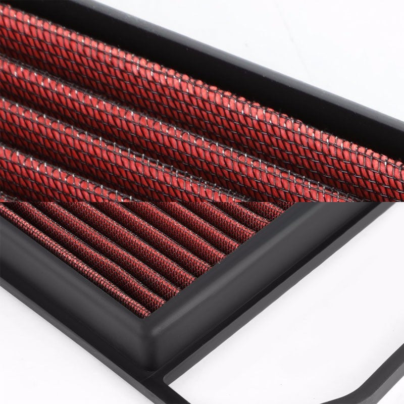Reusable Red High Flow Drop-In Panel Air Filter For Mercedes E400/GL450/SL400-Performance-BuildFastCar
