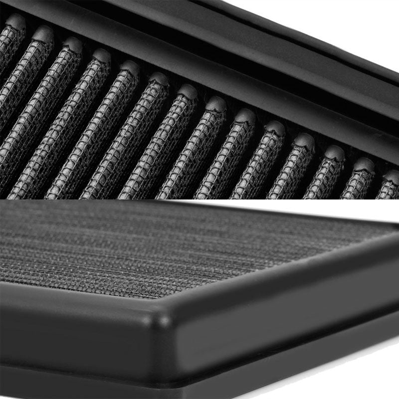 Reusable Black High Flow Drop-In Panel Air Filter For BMW 12-16 F22/F30/F32 2.0T-Performance-BuildFastCar