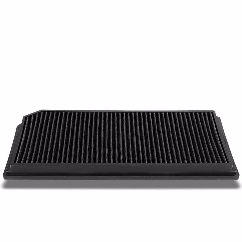 Reusable Black High Flow Drop-In Panel Air Filter For VW 06-08 GTI/Jetta Turbo-Performance-BuildFastCar
