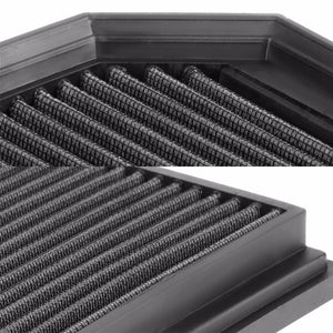 Reusable Black High Flow Drop-In Panel Air Filter For VW 06-08 GTI/Jetta Turbo-Performance-BuildFastCar