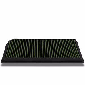 Reusable Green High Flow Drop-In Panel Air Filter For VW 06-08 GTI/Jetta Turbo-Performance-BuildFastCar