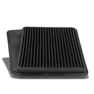 Black High Flow Washable/Reuse OE Drop-In Panel Air Filter For 09-14 Acura TSX-Performance-BuildFastCar