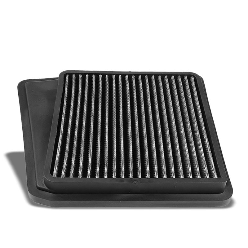 Silver High Flow Washable/Reuse OE Drop-In Panel Air Filter For 09-14 Acura TSX-Performance-BuildFastCar