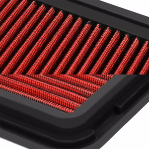 Reusable Red High Flow Drop-In Panel Air Filter For Toyota 07-17 Camry 4CYL-Performance-BuildFastCar
