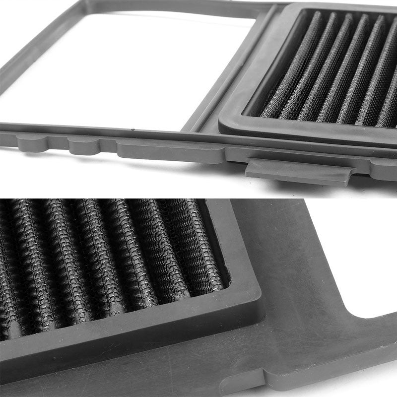 Black High Flow Washable/Reuse OE Drop-In Panel Air Filter For Toyota Prius-Performance-BuildFastCar