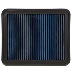Reusable Blue Cotton High Flow Drop-In Panel Air Filter For Buick 06-11 Lucerne-Performance-BuildFastCar