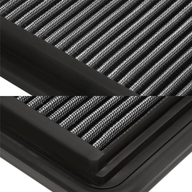Reusable Silver High Flow Drop-In Panel Air Filter For Buick 06-11 Lucerne-Performance-BuildFastCar