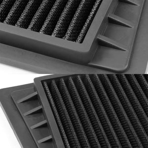 Black High Flow Washable/Reuse OE Drop-In Air Filter For 02-05 Liberty 2.4L-Performance-BuildFastCar