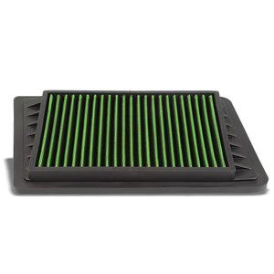 Green High Flow Washable/Reuse OE Drop-In Air Filter For 02-05 Liberty 2.4L-Performance-BuildFastCar