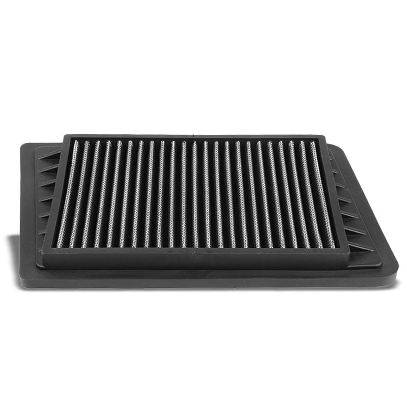 Silver High Flow Washable/Reuse OE Drop-In Air Filter For 02-05 Liberty 2.4L-Performance-BuildFastCar