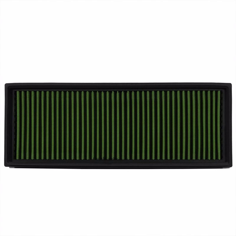 Reusable Green High Flow Drop-In Panel Air Filter For 99-15 Mercedes-Benz V6/V8-Performance-BuildFastCar