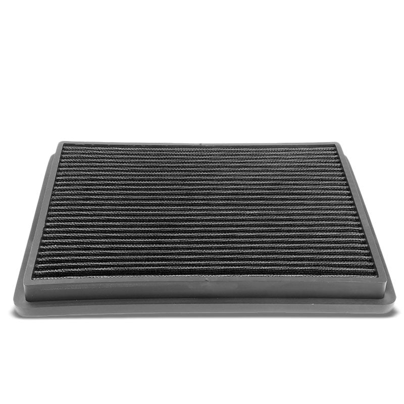 Black High Flow Washable Airbox Drop-In Panel Air Filter For 99-17 Suburban 1500-Performance-BuildFastCar