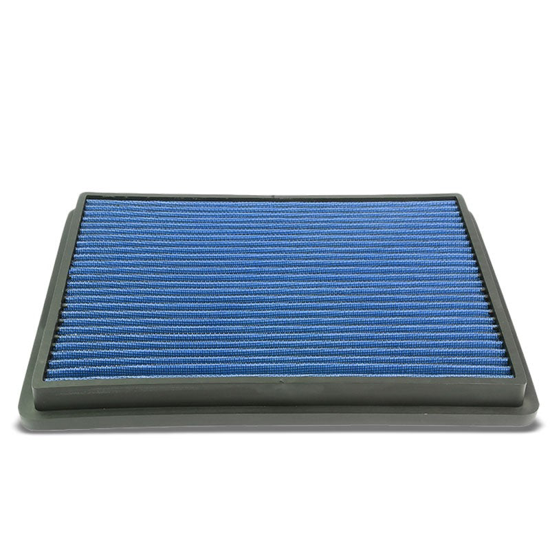 Blue High Flow Washable Drop-In Panel Air Filter For 99-17 Silverado 1500 2500-Performance-BuildFastCar