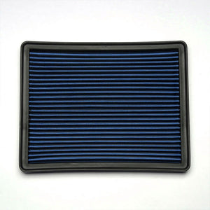 Blue High Flow Washable Drop-In Panel Air Filter For 99-17 Silverado 1500 2500-Performance-BuildFastCar
