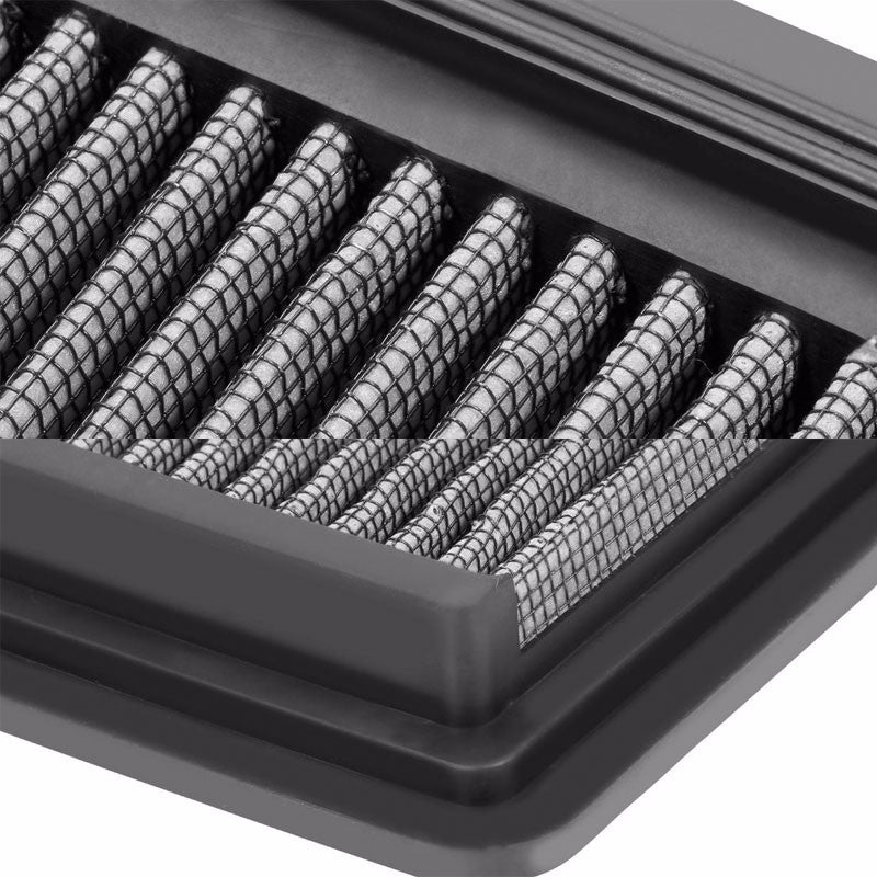 Reusable Silver High Flow Drop-In Panel Air Filter For Chevy 98-02 Camaro 3.8L-Performance-BuildFastCar