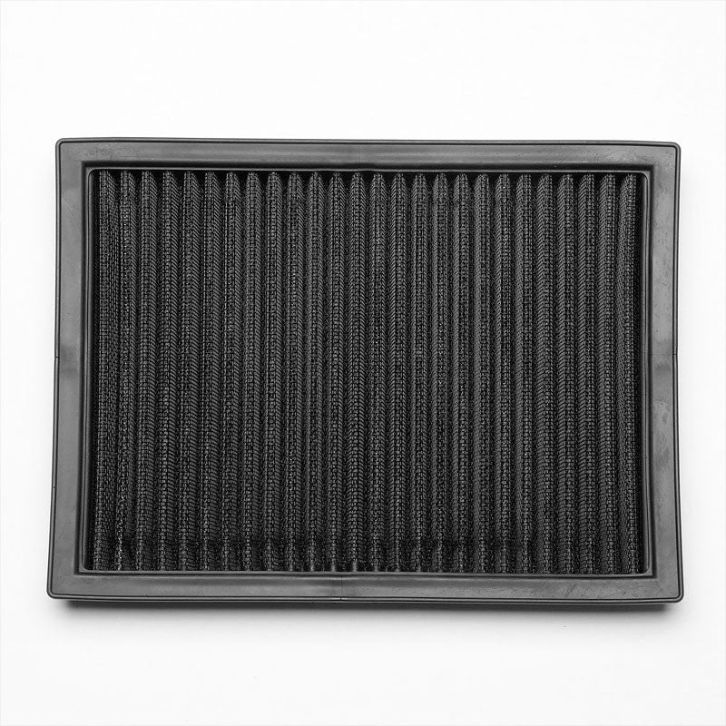 Black High Flow Washable/Reusable Airbox Drop-In Panel Air Filter For 92-95 325i-Performance-BuildFastCar