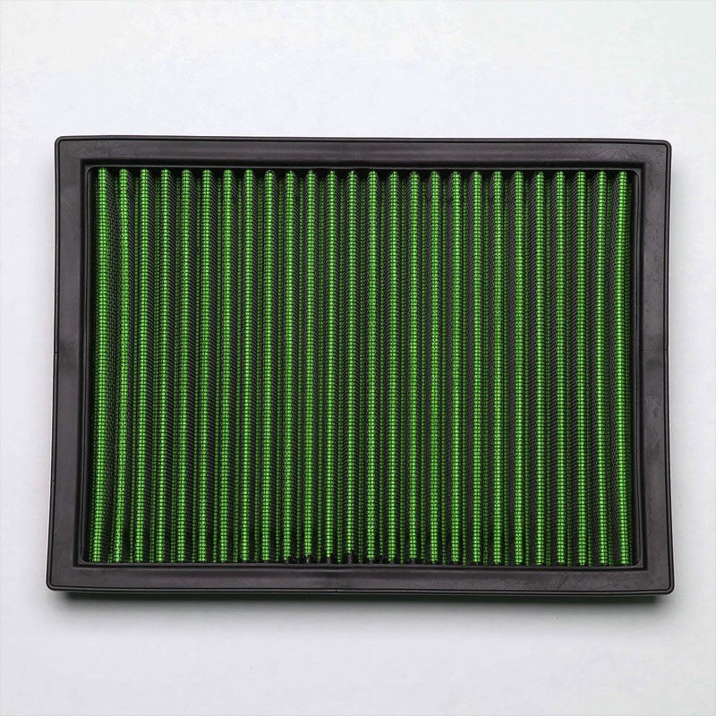 Green High Flow Washable/Reusable Airbox Drop-In Panel Air Filter For 95-99 M3-Performance-BuildFastCar