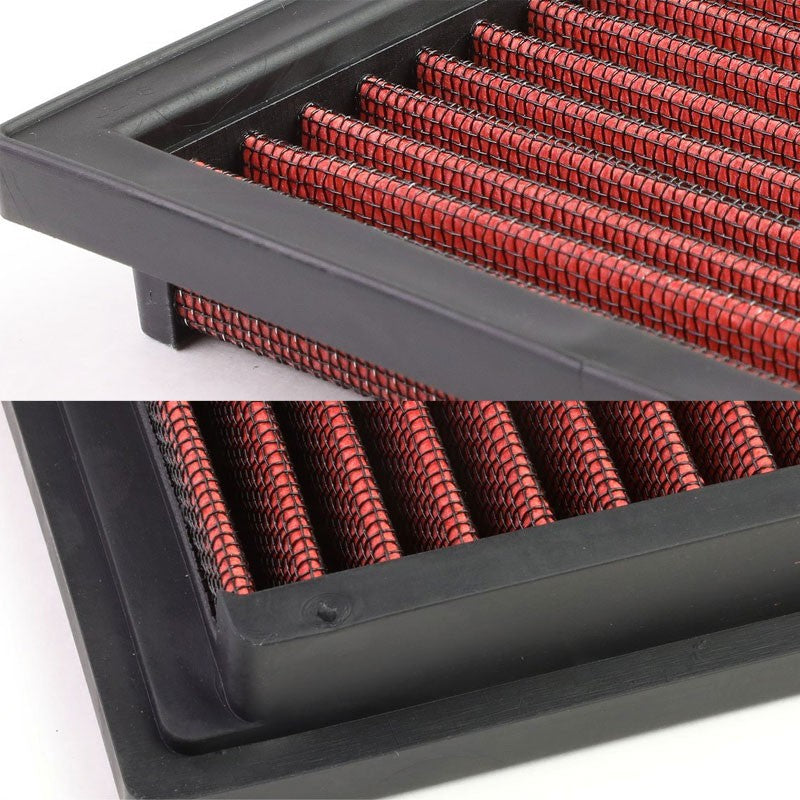 Red Performance Washable/Reusable Airbox Drop-In Panel Air Filter For 97-02 Z3-Performance-BuildFastCar