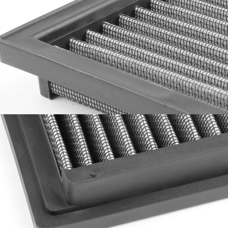 Silver High Flow Washable/Reusable Airbox Drop-In Panel Air Filter For 03-05 Z4-Performance-BuildFastCar