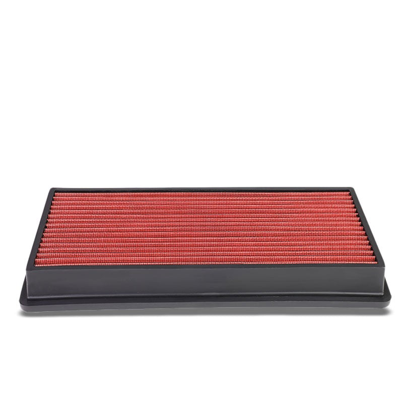Red High Flow Washable OE Drop-In Panel Air Filter For Jeep Cherokee/Commanche-Performance-BuildFastCar