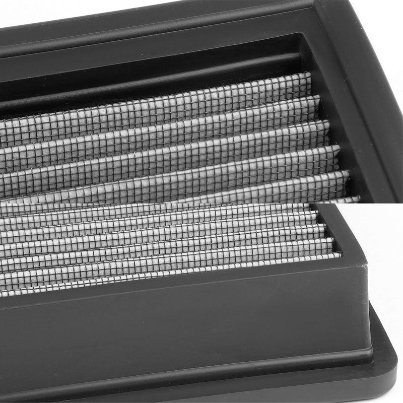 Silver High Flow Washable OE Drop-In Panel Air Filter For Cherokee/Commanche-Performance-BuildFastCar