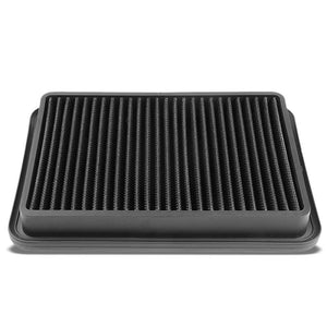 Black LongLife Washable OE Drop-In Panel Air Filter For 95-04 Tacoma 2.4L 2.7L-Performance-BuildFastCar