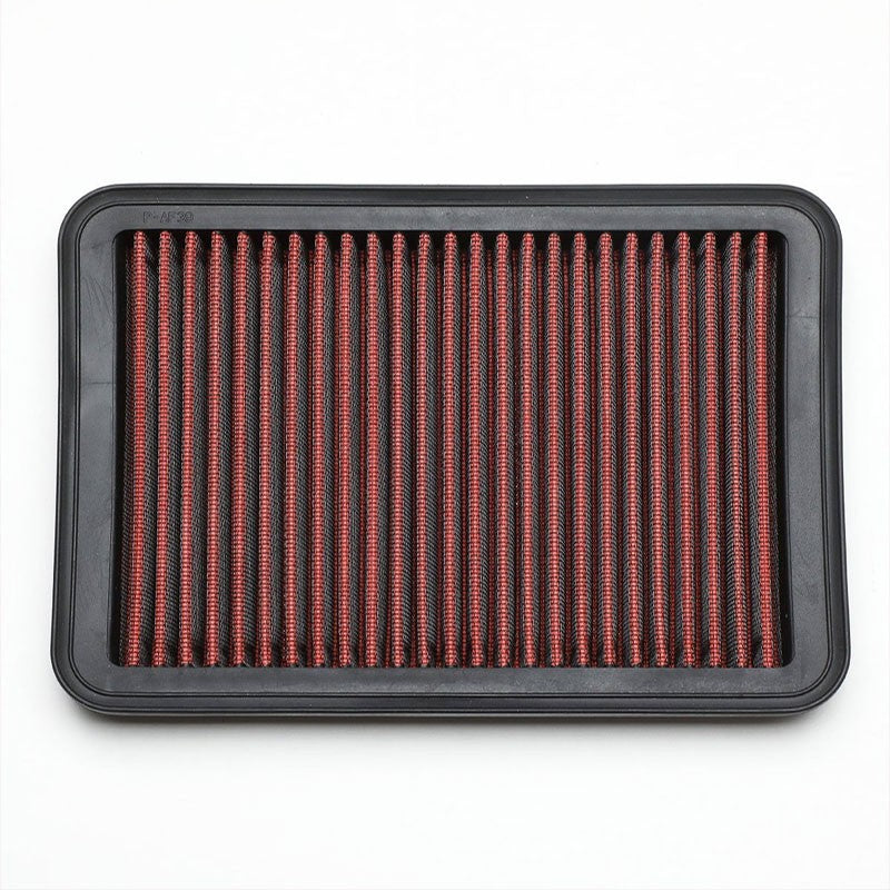 Red High Flow Washable/Reuse OE Drop-In Panel Air Filter For 91-97 Toyota Previa-Performance-BuildFastCar