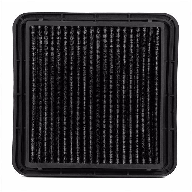 Reusable Black High Flow Drop-In Panel Air Filter For Subaru 08-16 Impreza/WRX-Performance-BuildFastCar