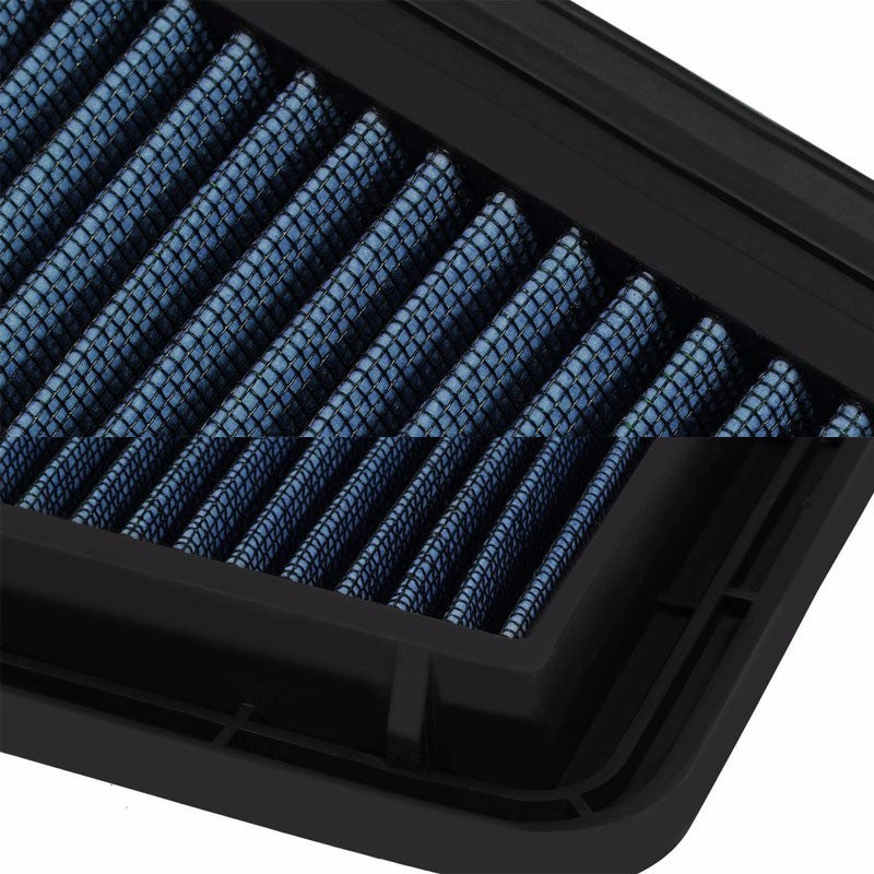 Reusable Blue High Flow Drop-In Panel Air Filter For Subaru 08-16 Impreza/WRX-Performance-BuildFastCar