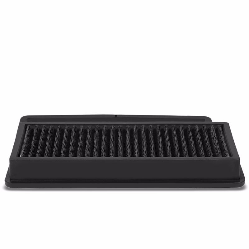 Reusable Black High Flow Drop-In Panel Air Filter For 10-17 Fiat Doblo 1.4T-Performance-BuildFastCar