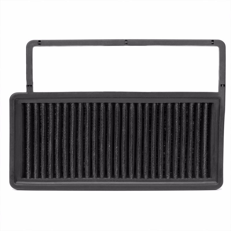 Reusable Black High Flow Drop-In Panel Air Filter For 10-17 Fiat Doblo 1.4T-Performance-BuildFastCar