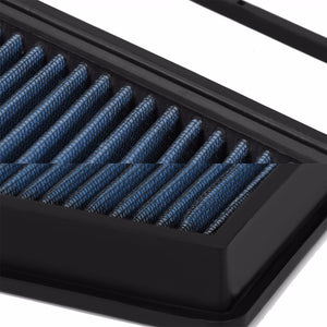 Reusable Blue High Flow Drop-In Panel Air Filter For 10-17 Fiat Doblo 1.4T-Performance-BuildFastCar