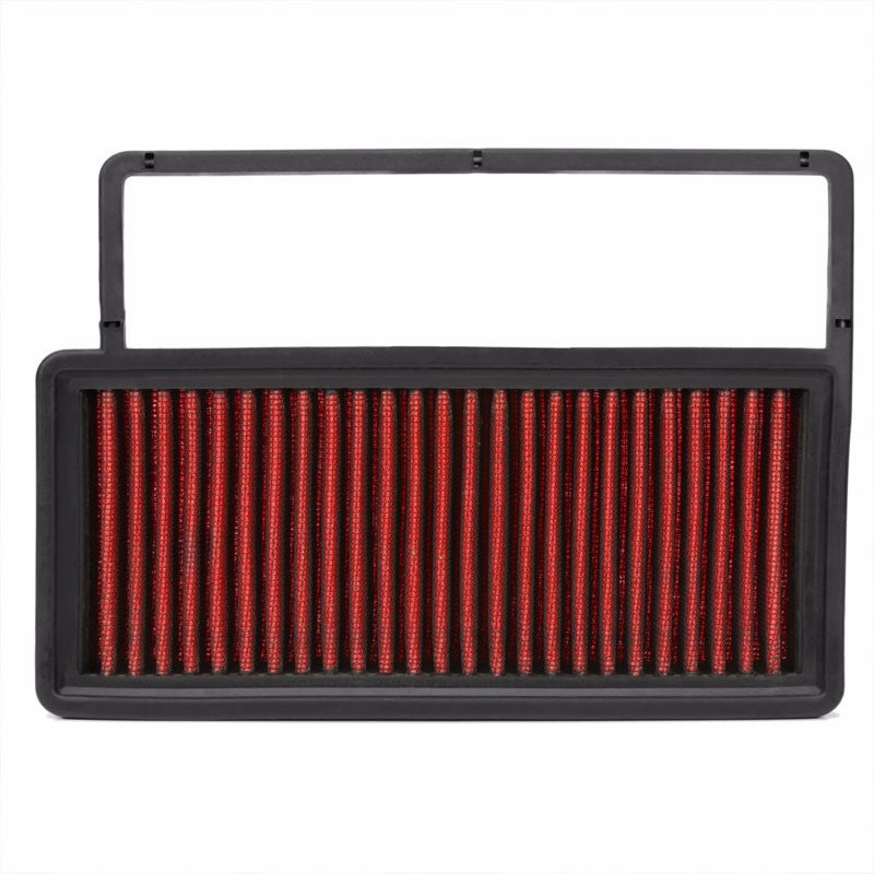 Reusable Red High Flow Cotton Drop-In Panel Air Filter For 10-17 Fiat Doblo 1.4T-Performance-BuildFastCar