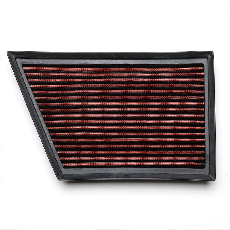 Red High Flow Washable Drop-In Panel Air Filter For Evoque/LR2/Discovery Sport-Performance-BuildFastCar