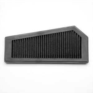 Black High Flow Washable OE Drop-In Panel Air Filter For C250/SLK250 1.8L Turbo-Performance-BuildFastCar
