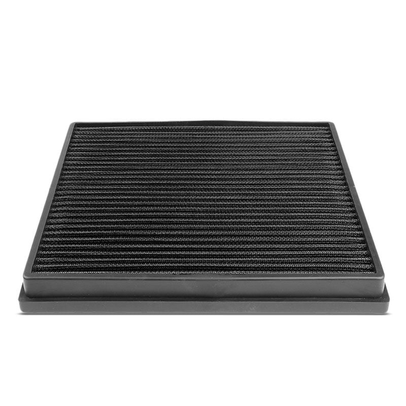 Black High Flow Washable OE Drop-In Panel Air Filter For Buick Verano 2.0L Turbo-Performance-BuildFastCar